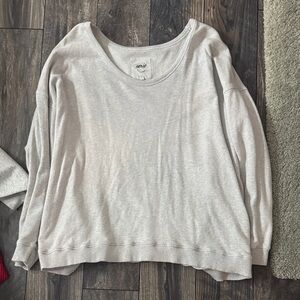 Gray Long Sleeve Sweater